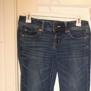 American Eagle Outfitters slim dark jeans size  2